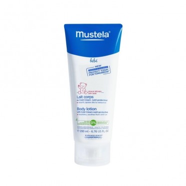 لوسیون بدن حاوی کلد کرم MUSTELA