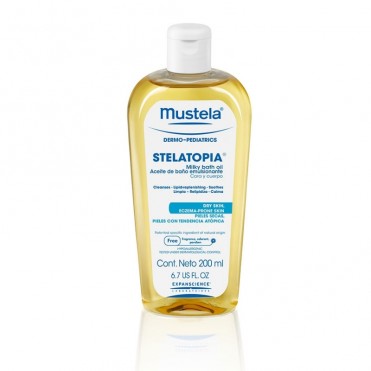 روغن حمام شیری استلاتوپیا MUSTELA