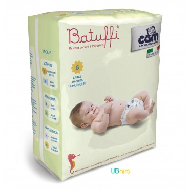 پوشک نوزاد کم-Cam  سایز (6) - 16 تا 30 کیلوگرم