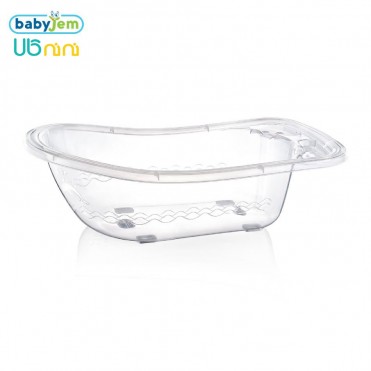 وان حمام نوزاد بی بی جم-BabyJem شفاف سایز بزرگ کد 241