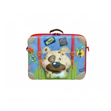 چمدان بی چرخ کودک اوکی داگ OkieDog مدل سگ Dog - کد 80008
