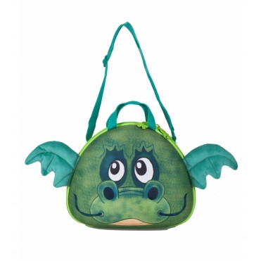 کیف دستی و رودوشی کودک اوکی داگ OkieDog مدل اژدهای سبز Dragon - کد 80019