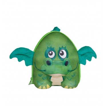 کوله پشتی کودک اوکی داگ OkieDog مدل اژدهای سبز Dragon - کد 80005