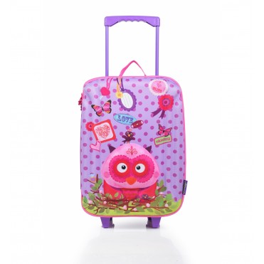 چمدان چرخدار بزرگ کودک اوکی داگ OkieDog مدل جغد Owl - کد 80161