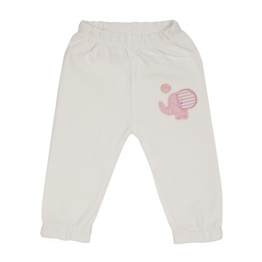 شلوار طرح فیل صورتی برند ORGANIX