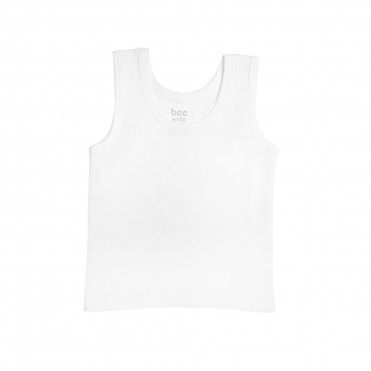 رکابی نوزاد بی سی سی-BCC طرح سفید-White