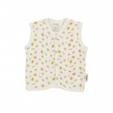 جلیقه طرح برگ سبز برند ORGANIX