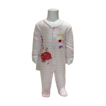 سرهمی نخی جوراب دار  دخترانه طرح دلفین  carminas