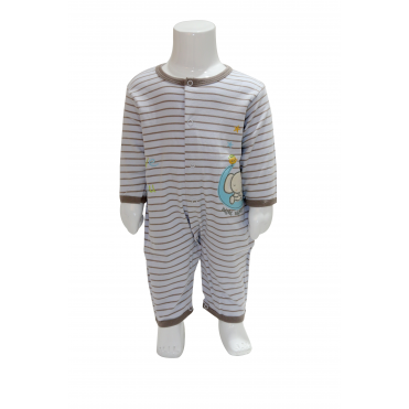 سرهمی نخی بدون جوراب  پسرانه طرح ماه و فیل  carminas