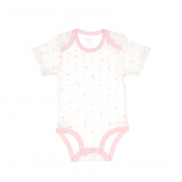 بادی آستین کوتاه نوزاد بی سی سی-BCC طرح اسب آبی-Hippo