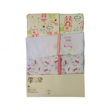 سرهمی آستین بلند 3 عددی   ماماز پاپاز  مدل       mamas&papas _ 000042  SWEET LITTLE