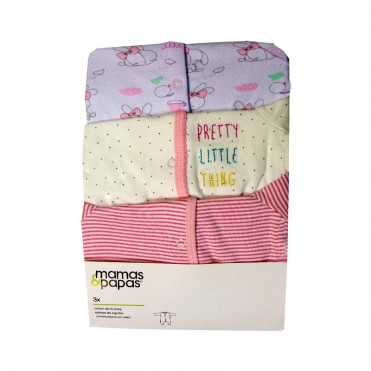 سرهمی آستین بلند 3 عددی   ماماز پاپاز  مدل       mamas&papas _ 000052     PRETTY  LITTLE