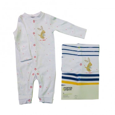 سرهمی آستین بلند 3 عددی   ماماز پاپاز  مدل       mamas&papas _ 000060  I  LIKE CUDDLESS