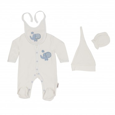 ست سرهمی 4 تکه  برند  ارگانیکس  ORGANIX