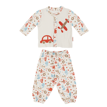 ست 2 تکه مانتو و شلوار طرح سافاری برند ORGANIX