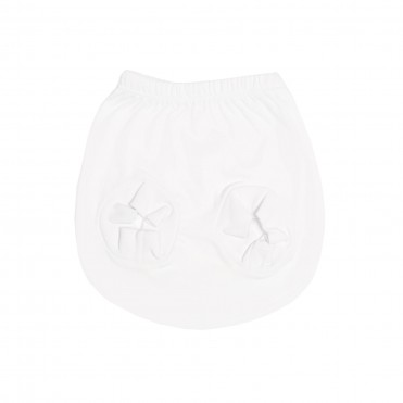 شورت نوزاد بی سی سی-BCC طرح سفید-White