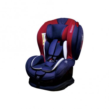 صندلی ماشین کودک_ BS01-SCE1 بدون تاج جین و قرمز ول دان WELLDON