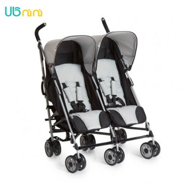 کالسکه دوقلوی هاوک-Hauck مدل Turbo Duo Caviar Stone کد 139042