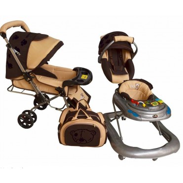 ست کالسکه ، کریر ، روروئک و ساک لوازم شادی shadi 