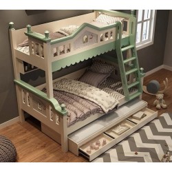 انواع تخت خواب های دو طبقه کودک و نوجوان و مزایای آن