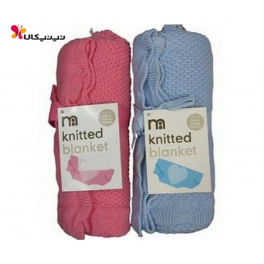 پتو دورپیچ بافت طرح قلب مادر کر-mothercare