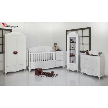 سرویس خواب نوزاد و نوجوان آمیسا مدل لاوین
