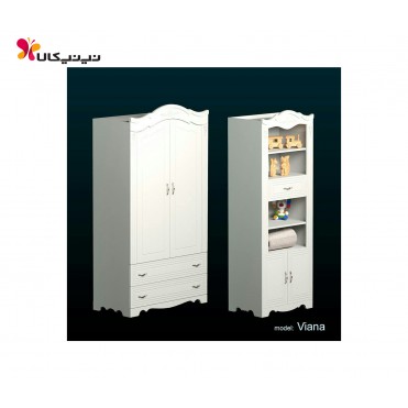 کمد و ویترین اتاق کودک مدل ویانا