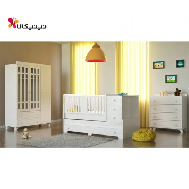 سرویس خواب نوزاد و نوجوان مدل دنیز