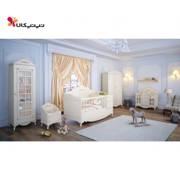 سرویس خواب نوزاد و نوجوان آمیسا مدل آلیس