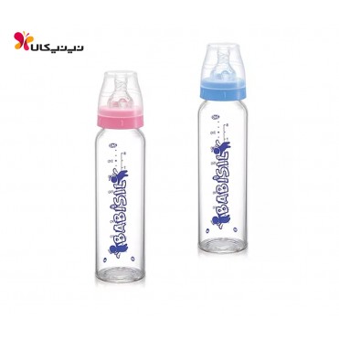 شیشه شیر پیرکس 240ml باریک بی بی سیل-Babisil کد 4415/4416