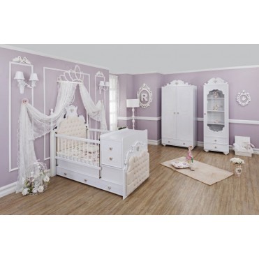 سرویس خواب نوزاد و نوجوان آپادانا مدل روژین