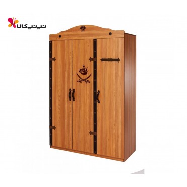کمد سه درب نوجوان و جوان آپادانا مدل کشتی