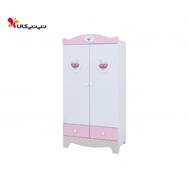 کمد دو درب نوزاد و نوجوان آپادانا مدل رابیت