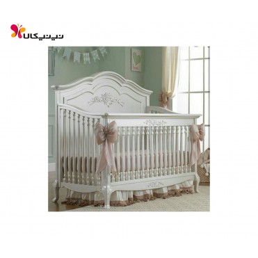 تخت چوبی نوزاد آمیسا مدل مایا