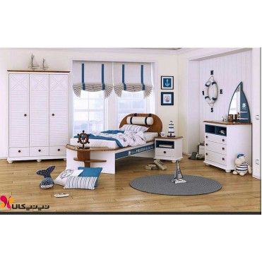 سرویس خواب 4 تکه نوجوان مدل ملوان