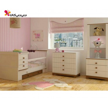 سرویس خواب 3 تکه نوزاد و نوجوان مدل یسنا