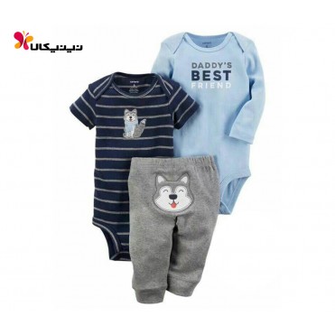 ست دو بادی و شلوار پسرانه کارترز-Carter's مدل 3812