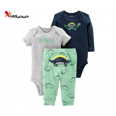 ست دو بادی و شلوار پسرانه کارترز-Carter's مدل 2081