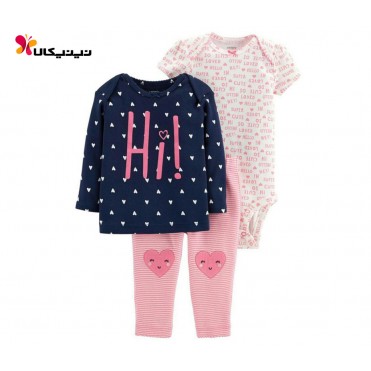 ست سه تکه دخترانه کارترز-Carter's مدل 788
