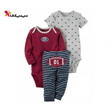 ست دو بادی و شلوار پسرانه کارترز-Carter's مدل 3862