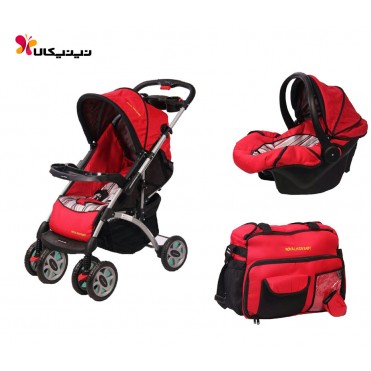 ست 3 تکه کالسکه رویال کیدز بیبی-Royal Kids Baby