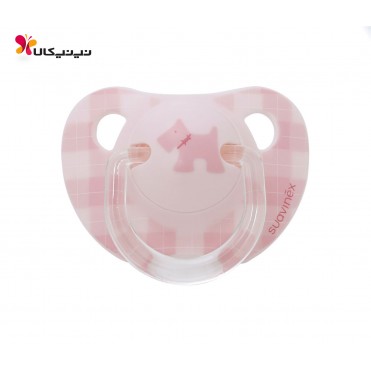 پستانک سیلیکونی نوزاد  0-6ماه سواوینکس-Suavinex کد 3800173 صورتی