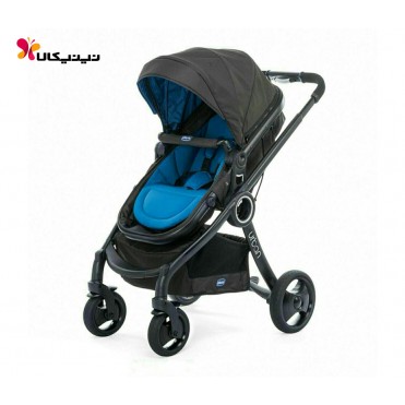 کالسکه تک برند چیکو-Chicco مدل اوربان پلاس-Urban Plus رنگ آبی