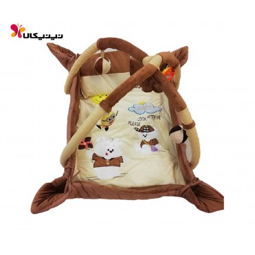 تشک بازی نوزاد تی تی مدل خرس