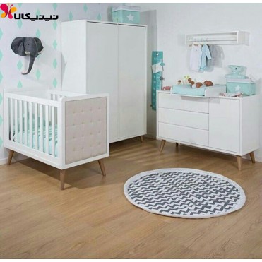 سرویس خواب نوزاد آمیسا مدل ملیسا