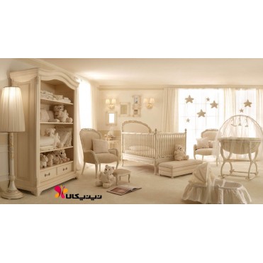 سرویس خواب چوبی نوزاد آمیسا مدل لیدوما