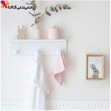 شلف و جاعروسکی اتاق کودک آمیسا مدل آرامش