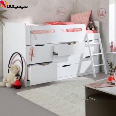 تخت خواب کودک آمیسا مدل سانا