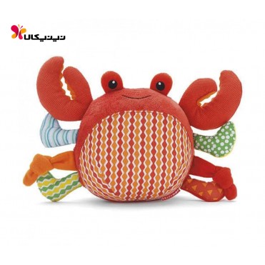 عروسک پولیشی جغجغه دار اسکیپ هاپ-Skip Hop مدل خرچنگ