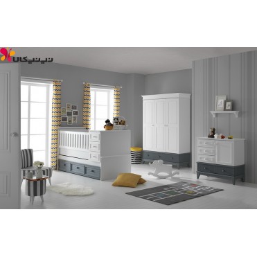 سرویس خواب نوزاد نوجوان آمیسا مدل پرشیا